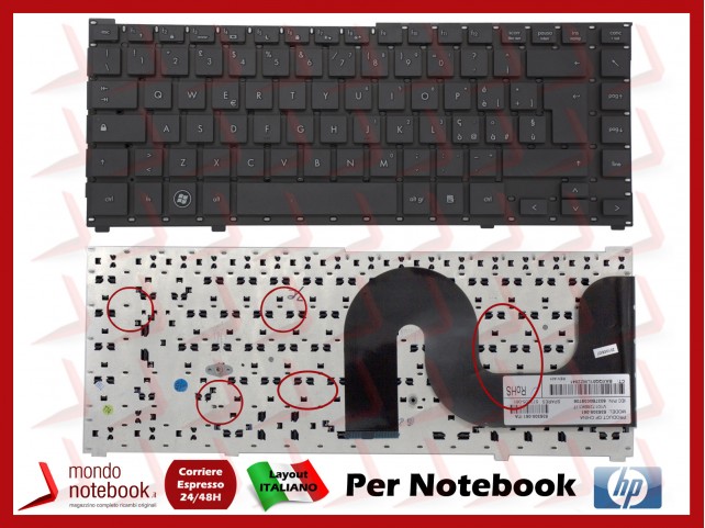 Tastiera Notebook HP Compaq ProBook 4310S 4311S (NERO)