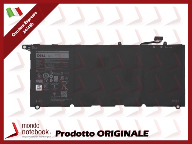 Batteria Originale DELL XPS 13 9360 - 7.6V 8050mAh - PW23Y TP1GT RNP72