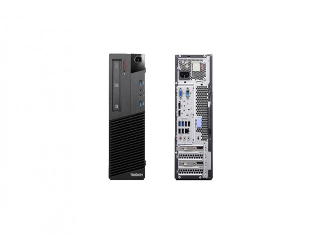 PC DESKTOP Lenovo Thinkcentre M83 sff Intel Core i3-4130, RAM 8GB, SSD 120GB, WIN10P RIGENERATO