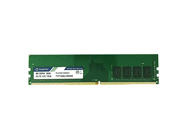 Timetec ECC UDIMM Server Memory RAM Module Upgrade (2666Mhz 8GB)