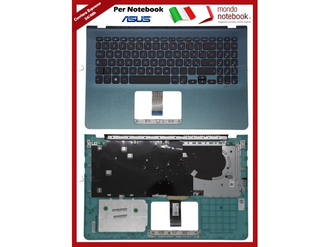 Tastiera Con Top Case ASUS X530 S530 (Italiana) Green - Retroill VEDI DESCRIZIONE