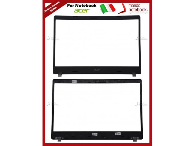 Bezel Cornice LCD ACER TravelMate TMP215-52 TMP215-52G - 60.VMNN7.002