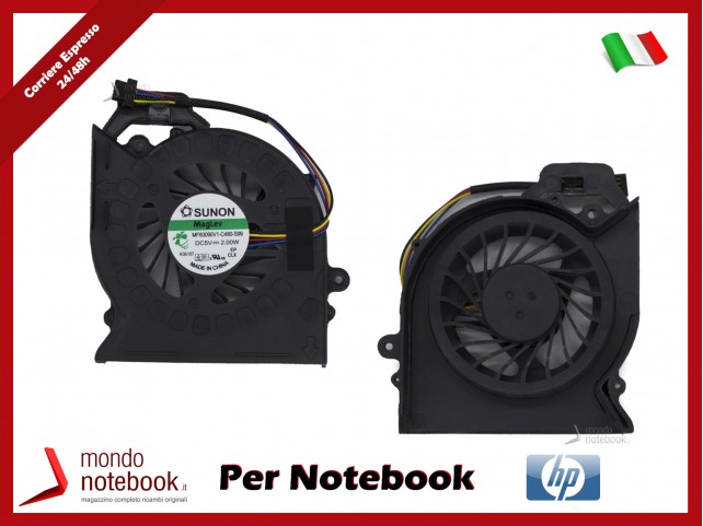 Ventola Fan CPU HP DV6-6000 DV7-2000 DV7-3000