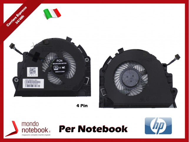 Ventola Fan CPU HP ZBOOK 15 G3