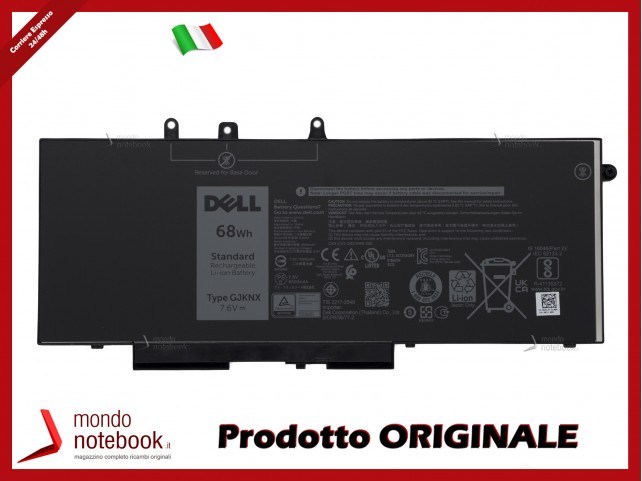 Batteria Originale DELL Latitude 5591 5590 5580 5495 5491 5490