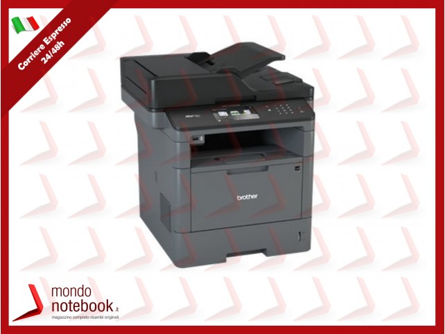 MULTIFUNZIONE BROTHER LASER MFC-L5750DW A4 40PPM 256MB 250FF FAX RADF DUPLEX Display 12.3 LAN WiFi U