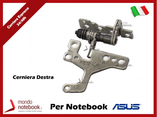 Cerniera Hinge ASUS X512DA X512FB X512FL X512UF X512FJ X512UA X512FA (Destra)