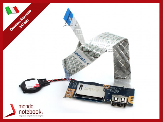 Board USB Audio Card Reader DELL Inspiron 17 5770 - LS-F111P