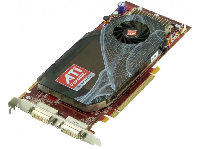 Scheda Video ATI Firegl V5600 512MB 109-B10131-00 Pci-E