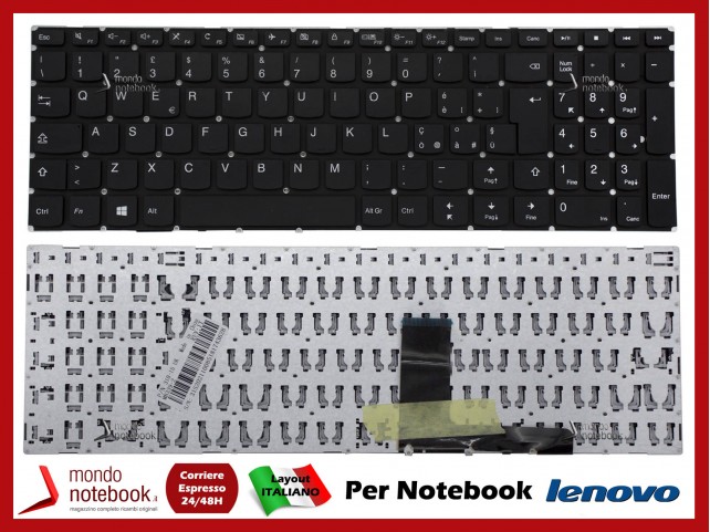 Tastiera Notebook Lenovo IdeaPad 310-15ISK 510-15IKB Italiana