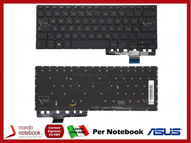 Tastiera Notebook ASUS UX450 UX450FD (Nera) Italiana RETROILLUMINATA