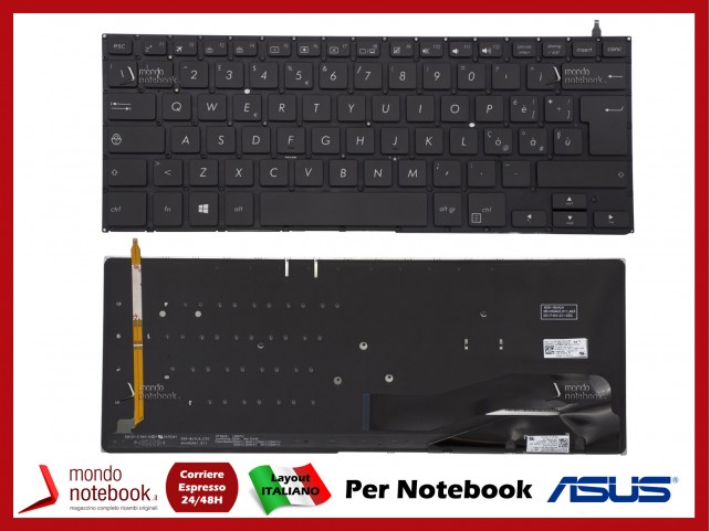 Tastiera Notebook ASUS TP410UA Retroilluminata Italiana
