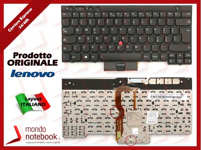 Tastiera Notebook Lenovo ThinkPad X230 T430 L430 L530 T530 W530
