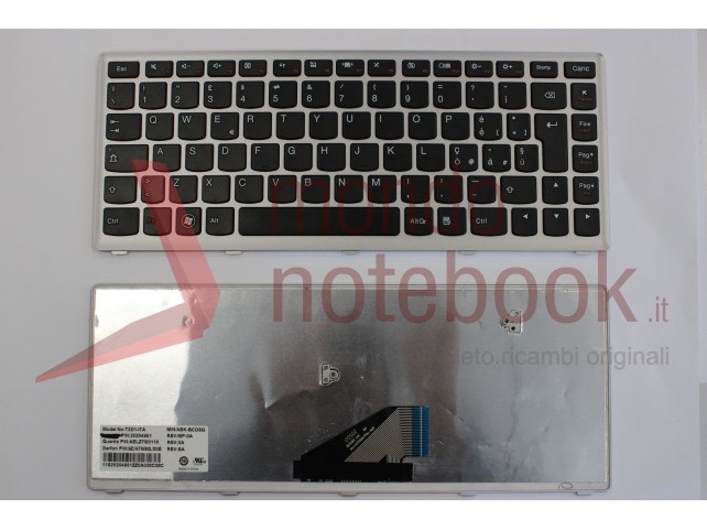 Tastiera Notebook Lenovo U310 (Frame Silver)