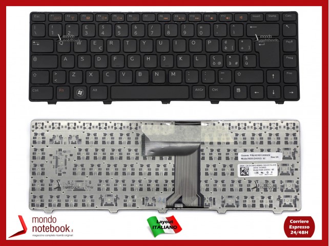 Tastiera Notebook DELL XPS 15 L502X Vostro 1440 3450 3560 Inspiron N4050 N5040 