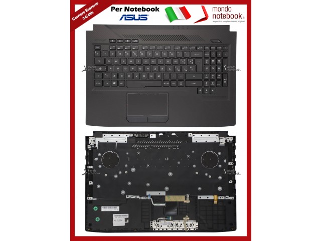 Tastiera con Top Case ASUS ROG Strix Hero II GL504GM GL504GS Italiana