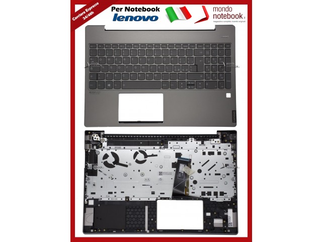 Tastiera con Top Case LENOVO IDEAPAD AIR 15 2019 S540-15IML RETROILLUMINATA