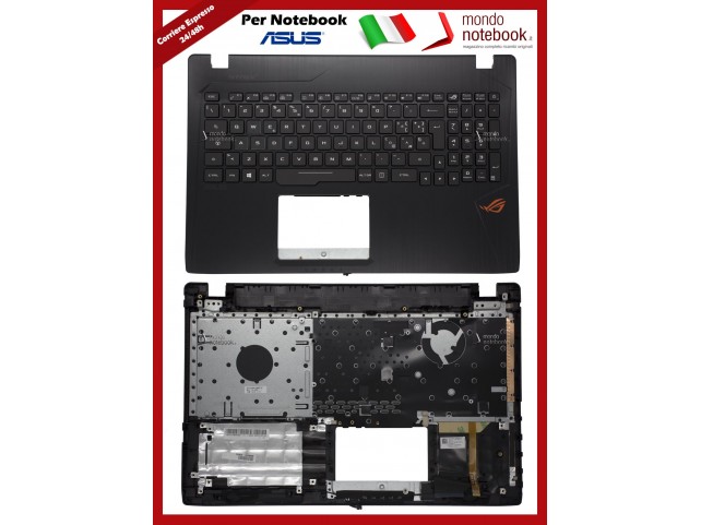 Tastiera con Top Case ASUS ROG Strix GL553VE GL553VD RGB (Italiana)