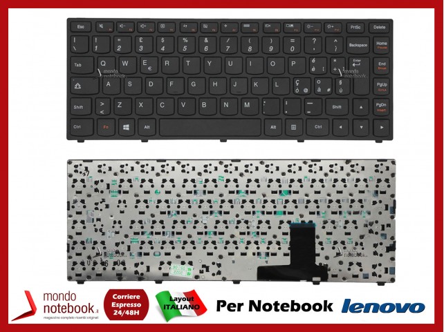 Tastiera Notebook Lenovo Yoga 13 (NERA con FRAME) Italiana