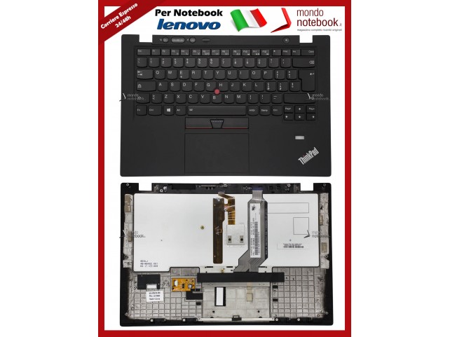 Tastiera con Top Case Lenovo X1 Carbon 1st Gen (Type 34xx) Laptop (ThinkPad)