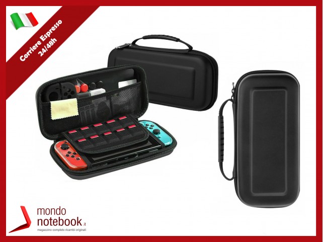 BORSA CUSTODIA CASE COVER RIGIDA ANTIURTO PER NINTENDO SWITCH GIOCHI E ACCESSORI