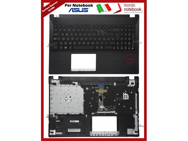 Tastiera con Top Case ASUS P552LA (P2520LA P552LA Layout Italiano Versione con fingerprint