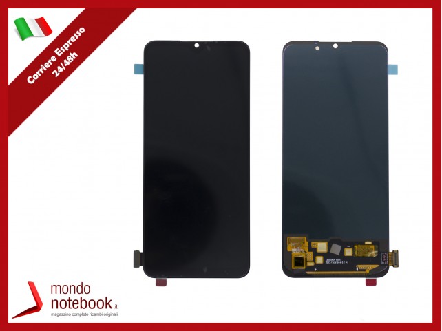 DISPLAY LCD OLED OPPO A91 CPH2021 PCPM00 PCPT00 TOUCH SCREEN VETRO SCHERMO NERO