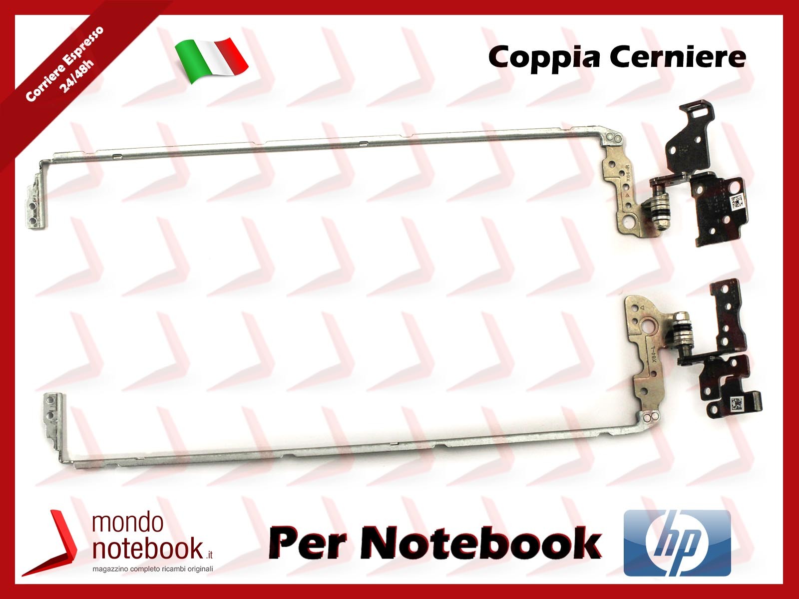 Cerniere Hinges HP Compaq ProBook 470 G4 (COPPIA) - 905993-001