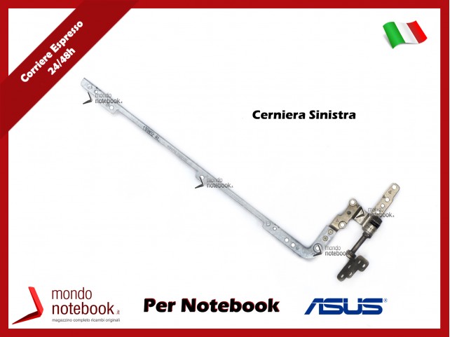 Cerniera Hinge ASUS VivoBook S200E X202E X201E F202E S200 (Sinistra)