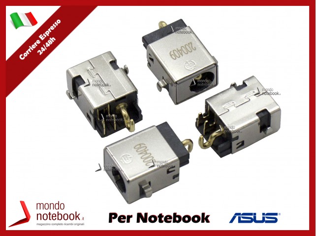 Connettore di Alimentazione DC Power Jack ASUS PJ556 VivoBook S300CA S400CA S500CA X401A K501 K551