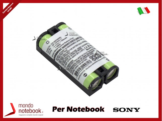 Batteria Compatibile Alta Qualità Cuffie Wireless Sony  2.4V 0.7Ah BP-HP800-11 MDR-RF995 MDR-RF995RK WH-RF400