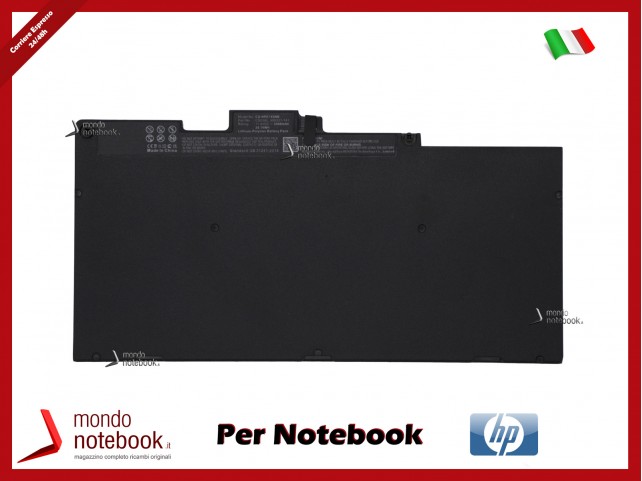 Batteria Compatibile Alta Qualità HP 11.4V 4100mAh EliteBook 745 755 840 850 G3 ZBook 15u