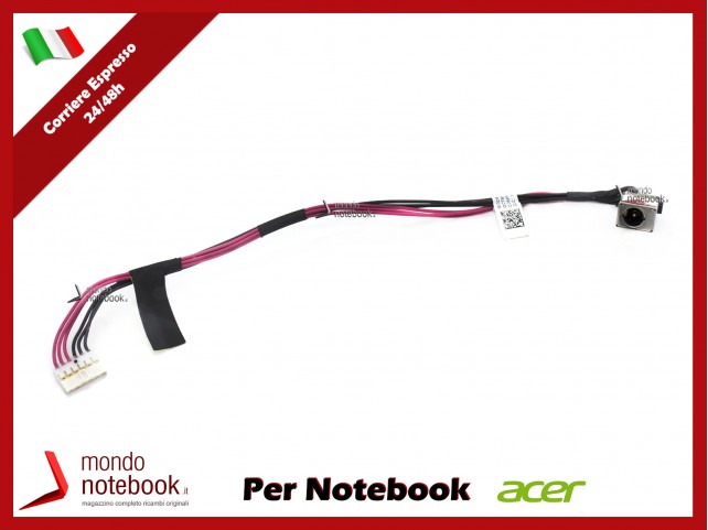 Connettore di Alimentazione DC Power Jack ACER Aspire [45W] A315-41 A515-41 VGA INTEGRATA