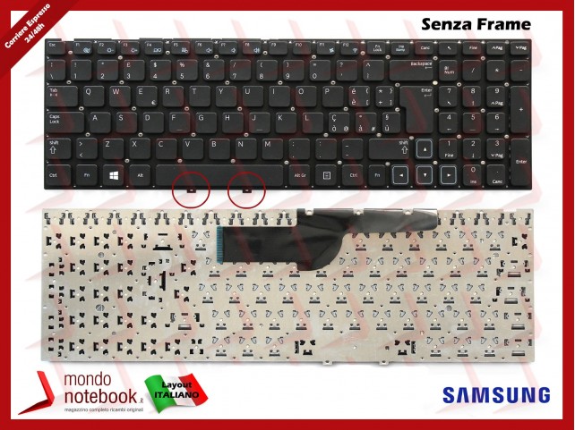Tastiera Notebook SAMSUNG NP300 NP305 Series (NERA)