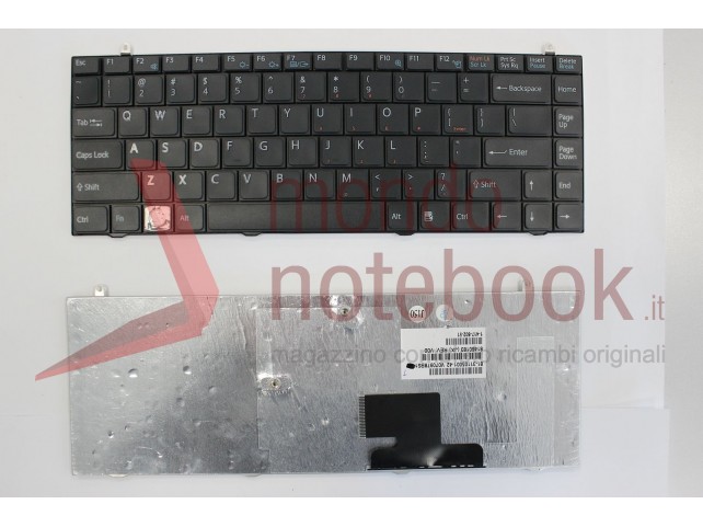 Tastiera Notebook Sony VGN-FZ (NERA) con ADESIVI LAYOUT ITA