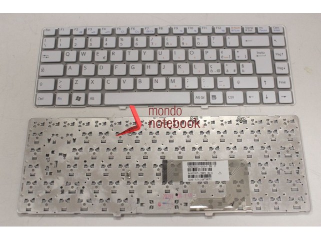 Tastiera Notebook Sony VGN-NW SERIES (BIANCA) (SENZA FRAME)