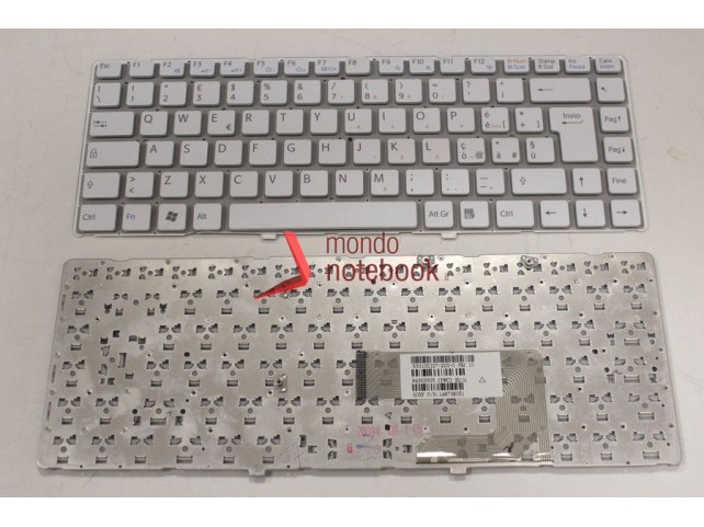 Tastiera Notebook Sony VGN-NW SERIES (BIANCA) (SENZA FRAME) Italiana