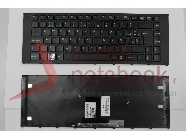 Tastiera Notebook Sony VPC-EA (NERA) con ADESIVI LAYOUT ITA