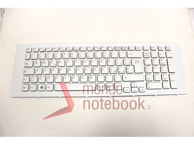 Tastiera Notebook Sony VPC-EC (BIANCA) (CON FRAME) Italiana