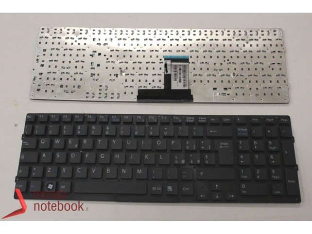 Tastiera Notebook Sony VPC-EC (NERA) SENZA FRAME Italiana