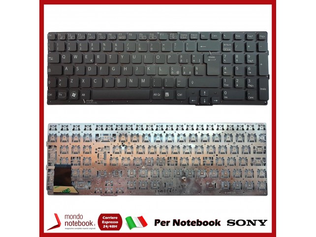 Tastiera Notebook Sony VPC-SE PCG-41414 (NERA) Italiana