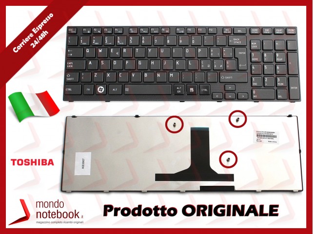 Tastiera Notebook TOSHIBA Satellite A660 A660D A665 A665D