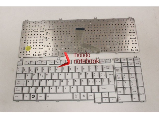 Tastiera Notebook TOSHIBA Satellite P300 P305 A500 L500 L350 L355 (SILVER)