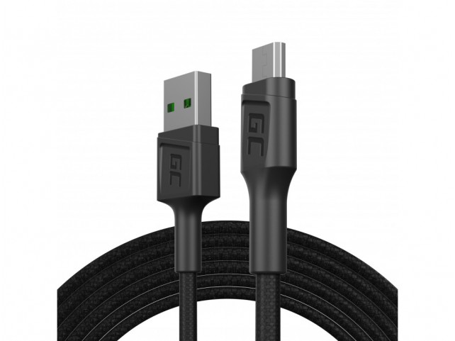 Green Cell Cable GC PowerStream USB-A - Micro USB 2 mt Ultra Charge, QC 3.0