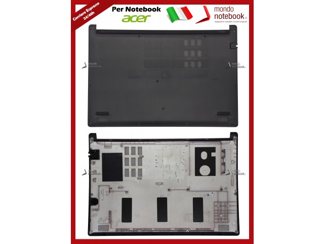 Bottom Case Scocca Cover Inferiore ACER Aspire A315-22 A315-34 Nera