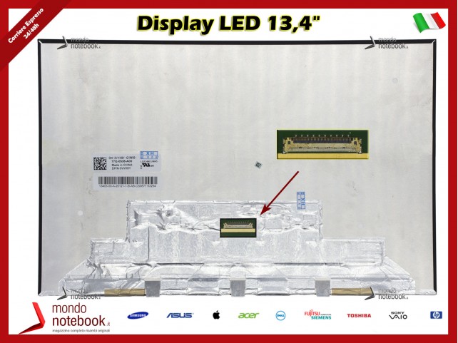 Display LCD DELL XPS 13 13.4" LQ134N1JW45