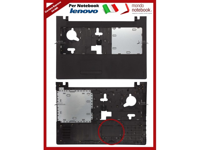 Top Case Scocca Superiore LENOVO IdeaPad 100-15 100-15IBD Versione senza Touchpad (Compatibile)