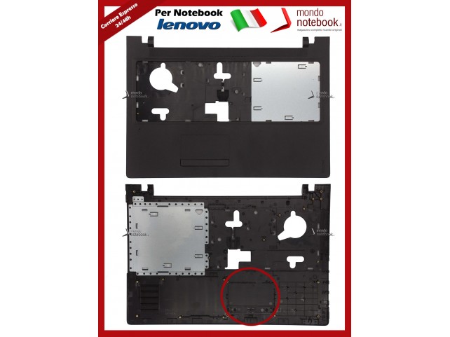 Top Case Scocca Superiore LENOVO IdeaPad 100-15 100-15IBD B50-50 Versione senza Touchpad (Compatibil