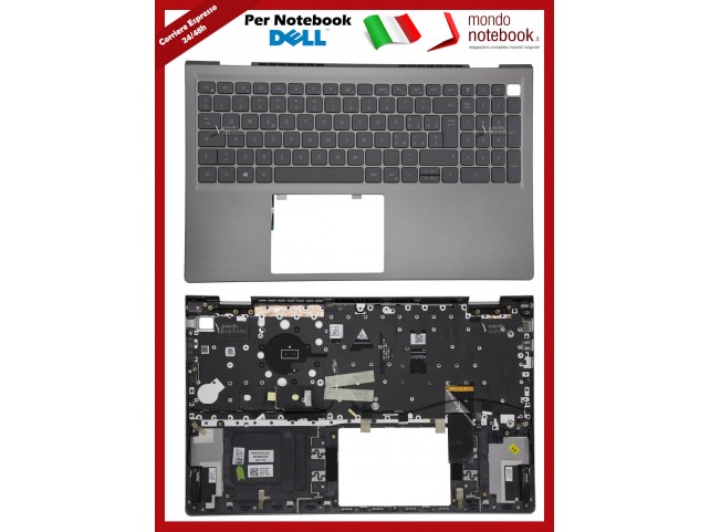 Tastiera con Top Case DELL Inspiron 15 5000 (5510) - D9V03