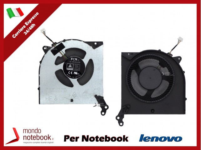 Ventola Fan CPU Lenovo Legion 5-15ARH05H (Lato CPU) 12V